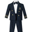 Boys Captain style suit set with hat (5 pcs)