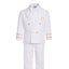 Boys Captain style suit set with hat (5 pcs)