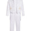 Boys religion formal tuxedo Angel print with bow tie (5 pcs)
