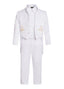 Boys religion formal tuxedo Angel print with bow tie (5 pcs)