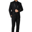 Men's Satin Black Shawl Lapel Tuxedo Slim Fit (2 PCS)