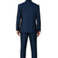 Men's Diamante Blue Notched Lapel Suit Slim Fit (3 PCS)