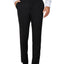 Men's Solid Black Notched Lapel Suit Slim Fit (3 PCS)