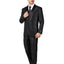 Men's Shiny Black Shawl Lapel Tuxedo Slim Fit (2 PCS)