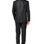 Men's Shiny Black Shawl Lapel Tuxedo Slim Fit (2 PCS)