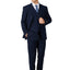 Men's Dark Navy Notched Lapel Suit Slim Fit (3 PCS)