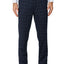 Men's Charcoal Blue Checker Notched Lapel Suit Slim Fit (3 PCS)