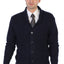 Men's Stockinette Knit Pattern Casual Sweater