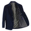 Boy's Formal Velvet Blazer with Uniform Buttons