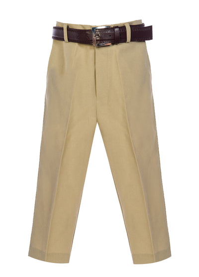 Boys dress pants with belt (2 pcs set)