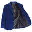 Boy's Formal Velvet Blazer with Designed Buttons