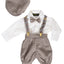 Vintage Dress Suit-Tuxedo Knickers Outfit Toddler Set