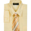 Boys formal dress shirt with striped tie