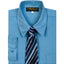 Boys formal dress shirt with striped tie