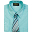 Boys formal dress shirt with striped tie