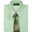 Boys formal dress shirt with striped tie