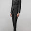 Men's Charcoal Notched Lapel Suit Slim Fit (3 PCS)