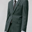 Men's Olive Green Notched Lapel Suit Slim Fit (2 PCS)