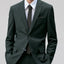 Men's Olive Green Notched Lapel Suit Slim Fit (2 PCS)