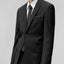 Men's Black Notched Lapel Suit Slim Fit (2 PCS)