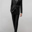 Men's Black Notched Lapel Suit Slim Fit (2 PCS)