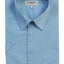 Men's Short Sleeve Solid Dress Shirt