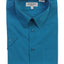 Men's Short Sleeve Solid Dress Shirt