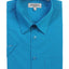 Men's Short Sleeve Solid Dress Shirt
