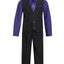 V-1288 Boys formal vest set with tie (4 pcs) S-XL AND 2-20