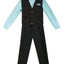 Boys formal vest set with tie (4 pcs)
