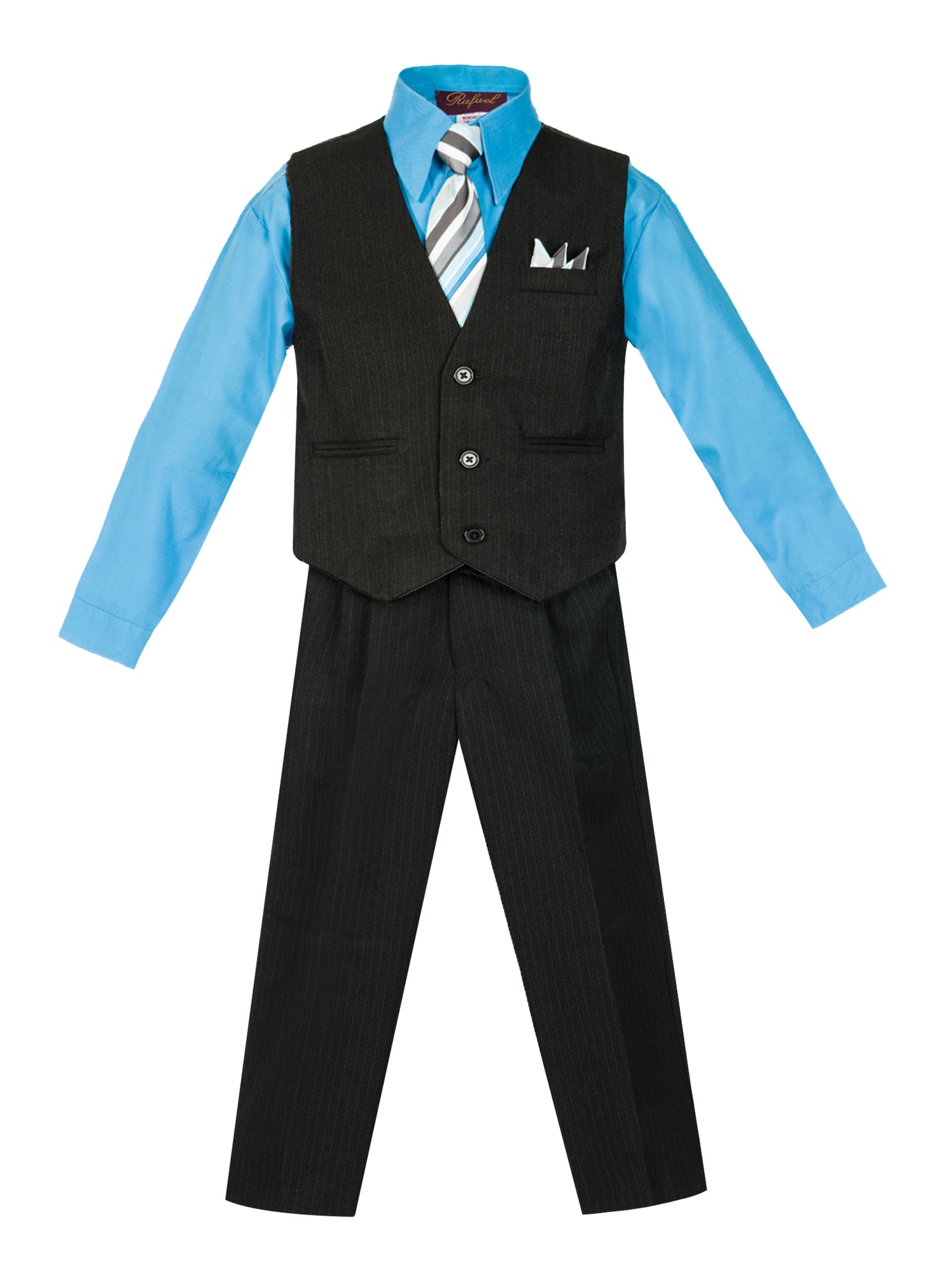 Boys formal vest set with tie (4 pcs)