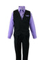 Boys formal vest set with tie (4 pcs)