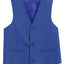 Boys formal Royal Blue regular suit (7 pcs)