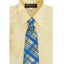 Boys formal dress shirt with striped tie