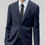 Men's Navy Notched Lapel Suit Slim Fit (2 PCS)